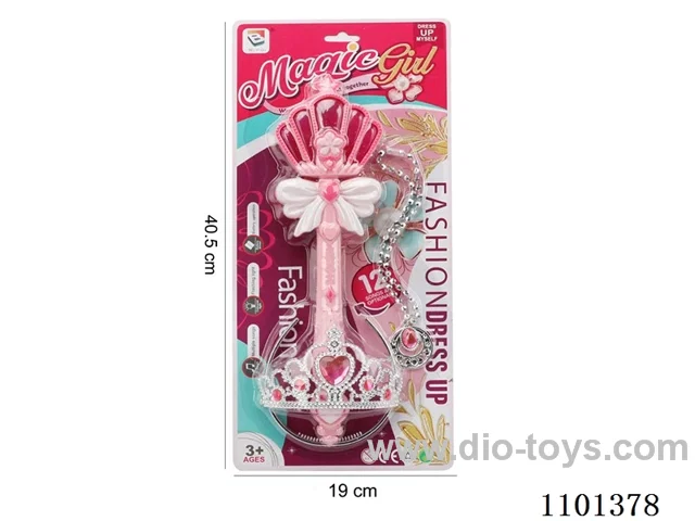 (Light pink) Music light magic wand