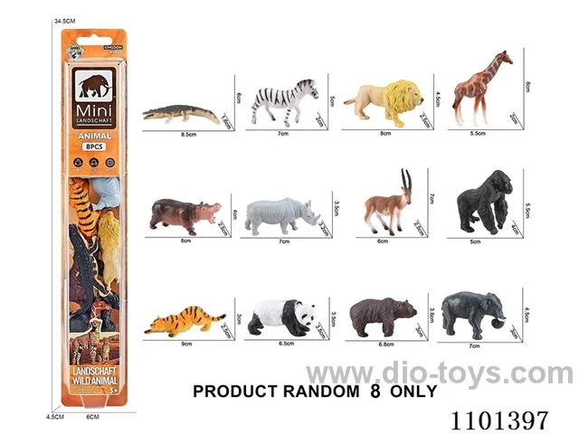 Wild Animals(8pcs)