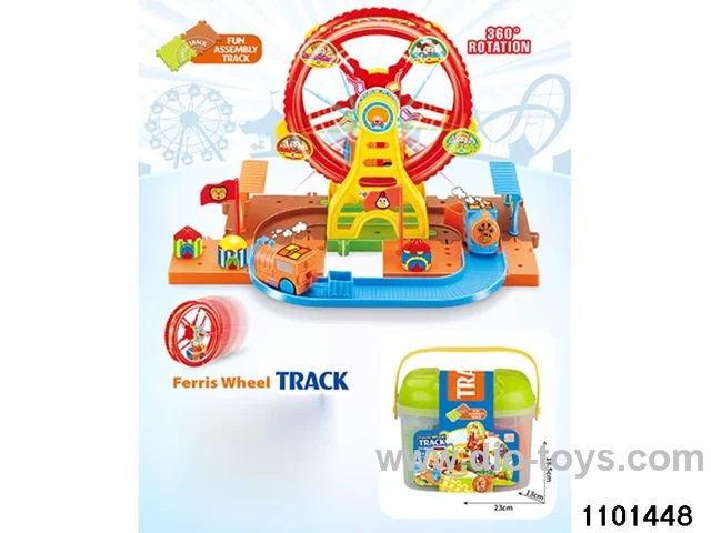 Motorised track set in Barrel