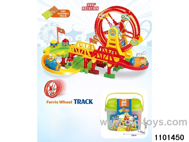 Motorised track set in Barrel