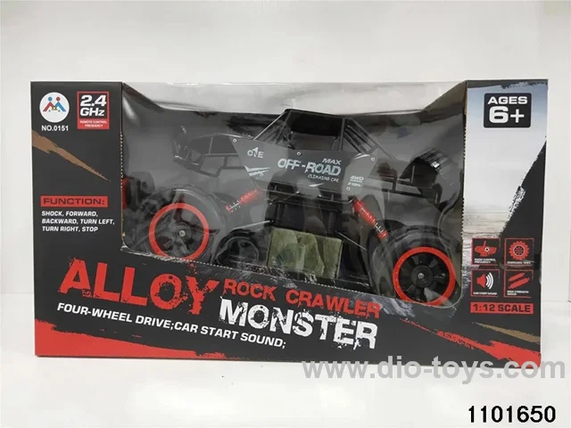 2.4G Alloy Climbing Car in window box