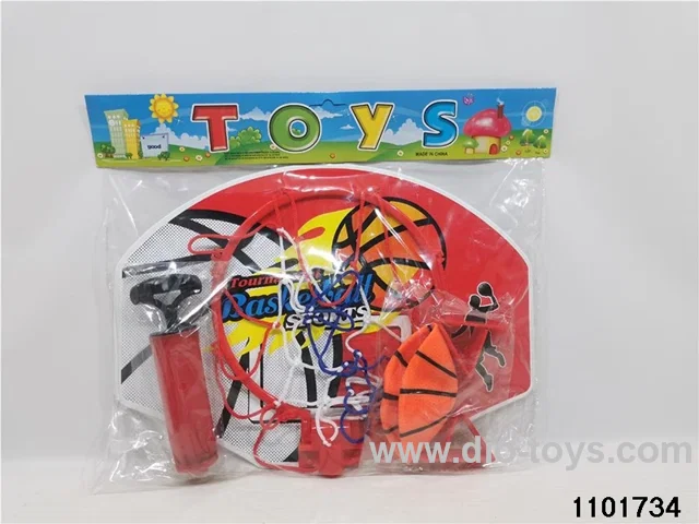 Injection Moulded Basketball Board Set in PP bag with header