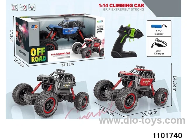 1:12 RC car with light in window box