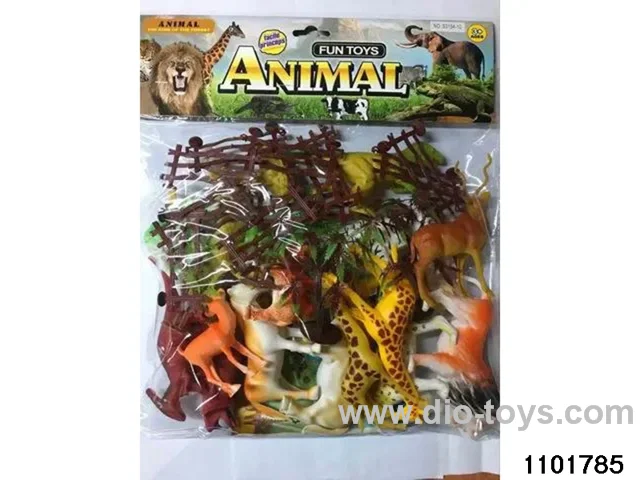 Animals + Dinosaurs in poly bag header