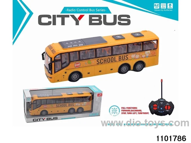RC bus in window box