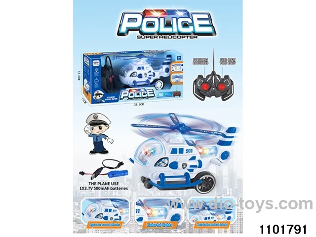 RC helicopter (electricity included) in window box