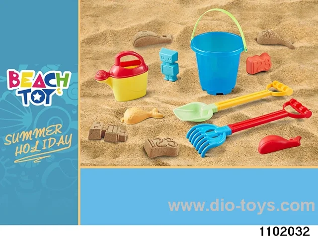 8pcs Beach Toys Set in Net bag