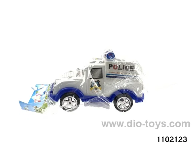 Wire-pulling police car bells in opp bag