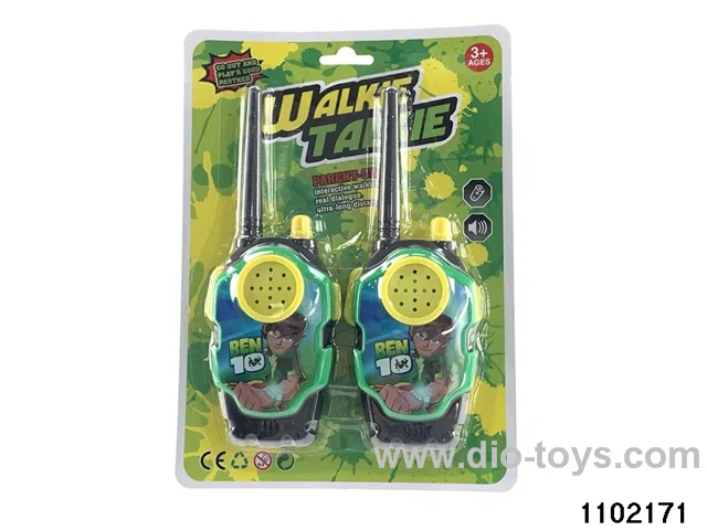 walkie-talkies in blister