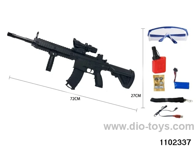 Water bullet gun in color box