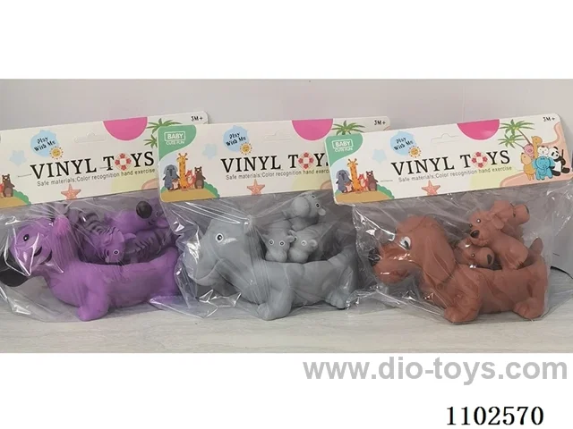 Solid vinyl animal