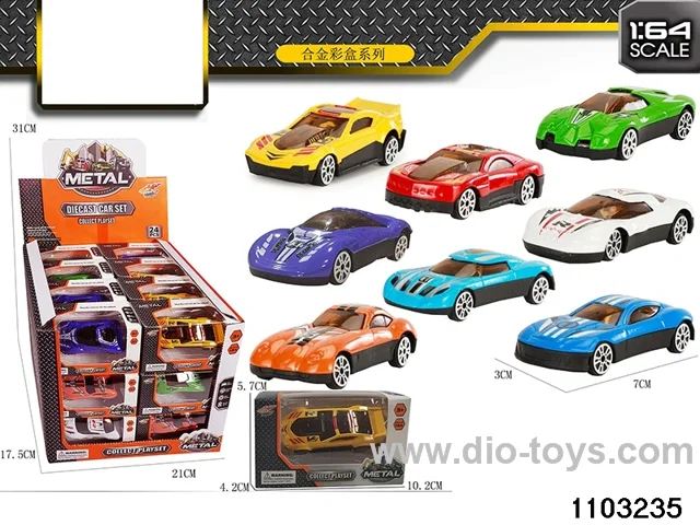 24pcs Alloy cars in display box