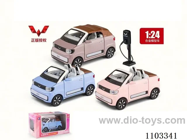 1:24 pull back alloy car W L/M