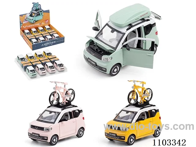 1:24 pull back alloy car W L/M