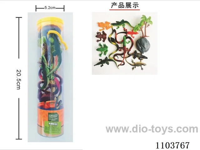 Eco-friendly animal set