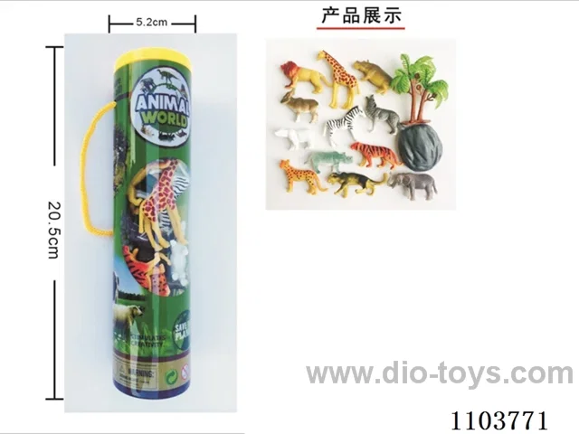Eco-friendly animal set