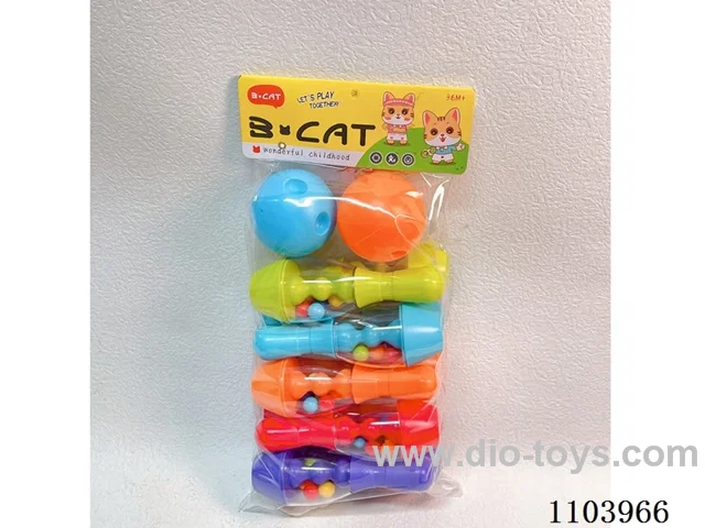 Rainbow Ball Bowling (10 bowling balls +2 round balls)