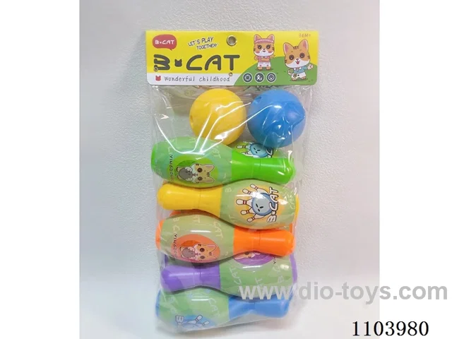 Big Bowling Set (10 bowling balls +2 round balls)