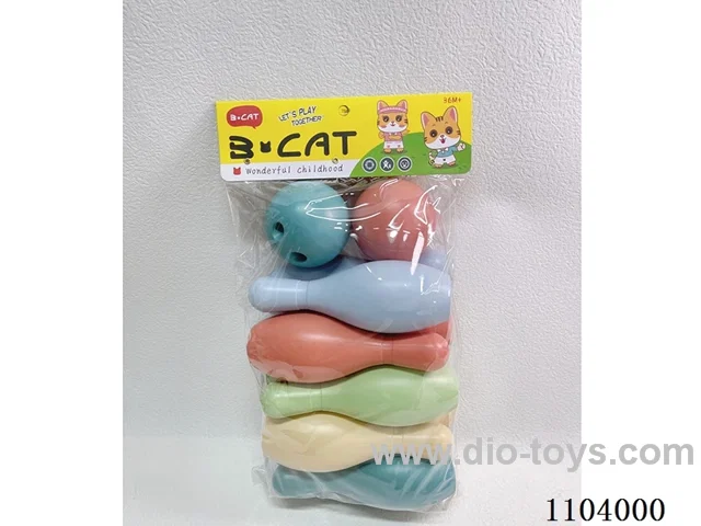 Big Bowling Set (10 bowling balls +2 round balls)