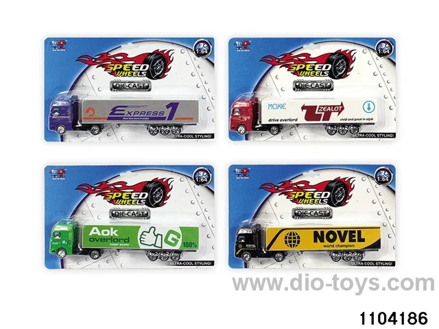 Alloy Container Truck in Blister card