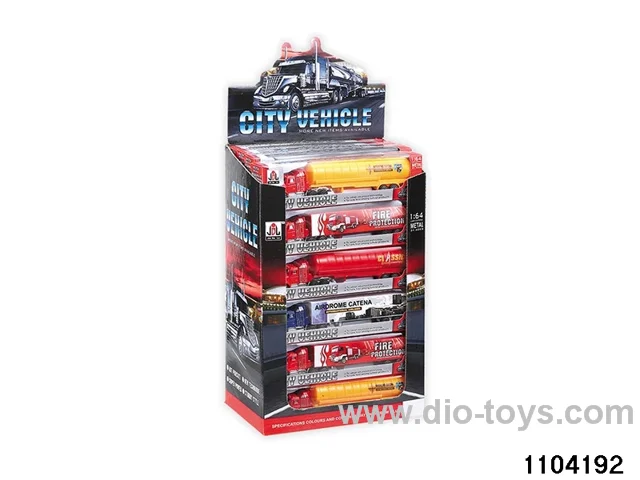Alloy Sliding Car in display box