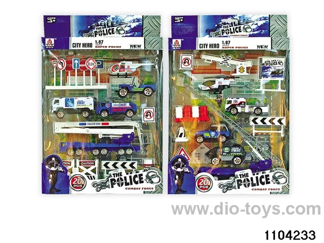 Skid Row Police Combination in window box