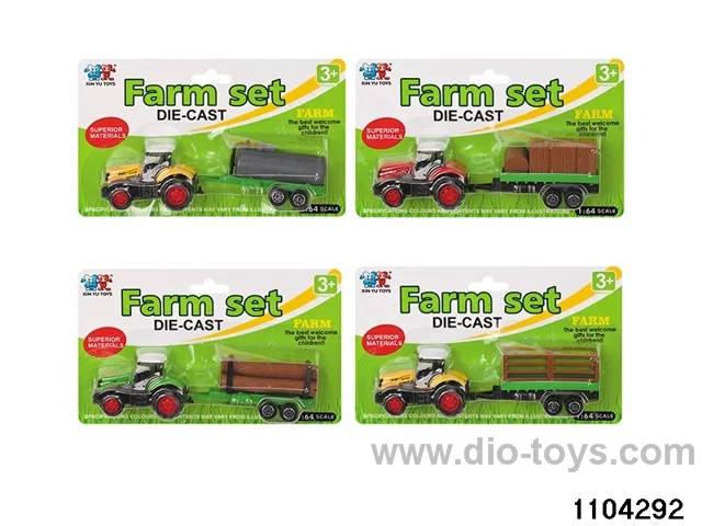 Alloy Farmer's Trolley in Blister card
