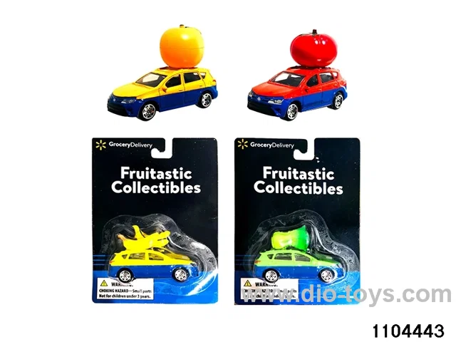 Fruit Series Alloy Car in Blister card
