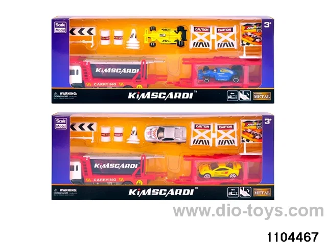 Alloy trailer set in window box