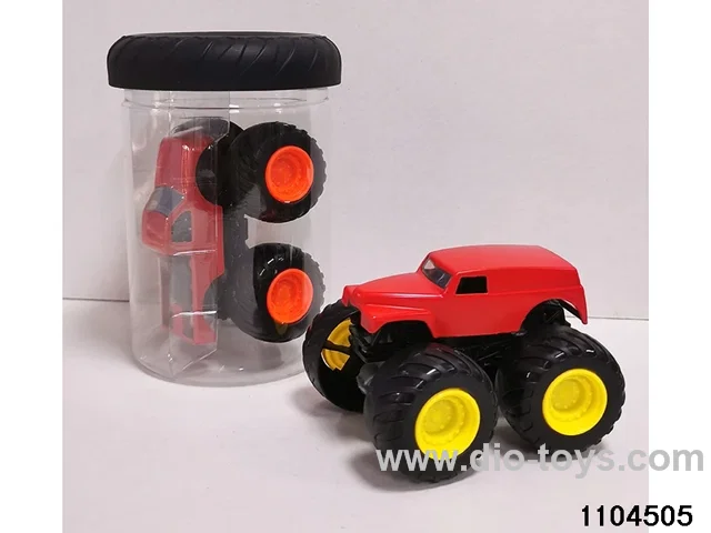 Alloy Big Wheel in PVC Tin
