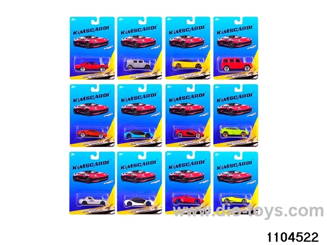 1:64 Alloy Scooter in Blister card