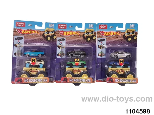 1:64 Alloy Scooter in Blister card