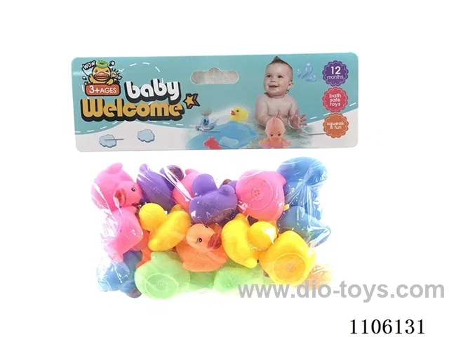 24PCS Vinyl baby bathroom water toys