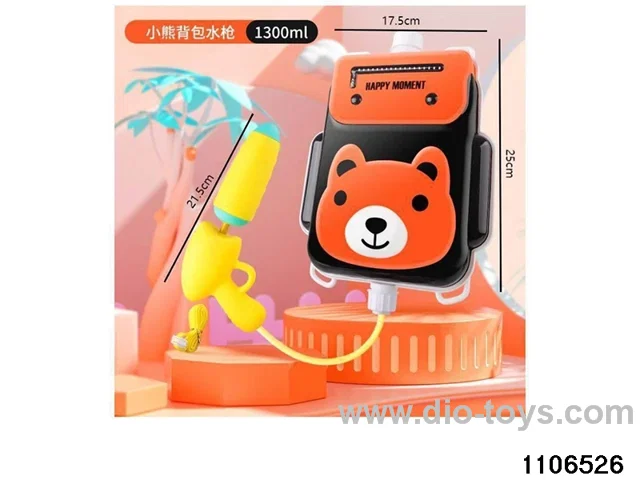 water gun in PP bag with header