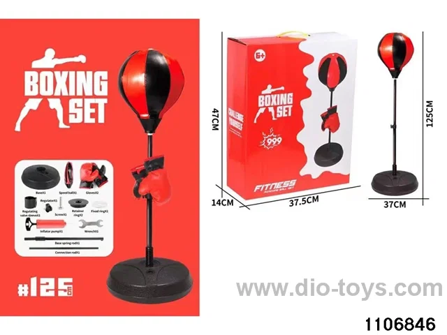 125CM Boxing Ball Set in color box
