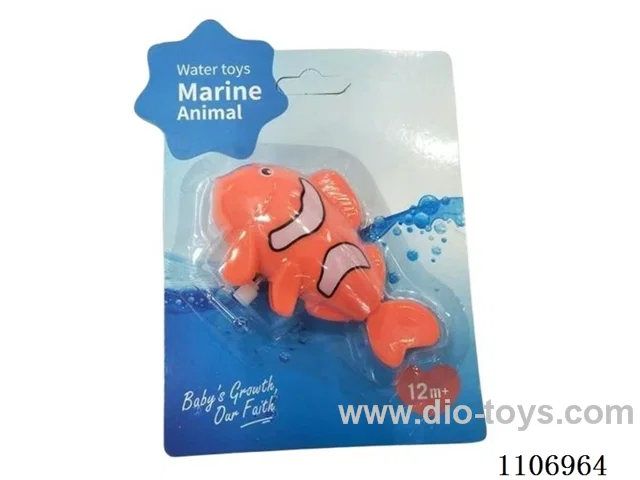 Chain bath swimming fish