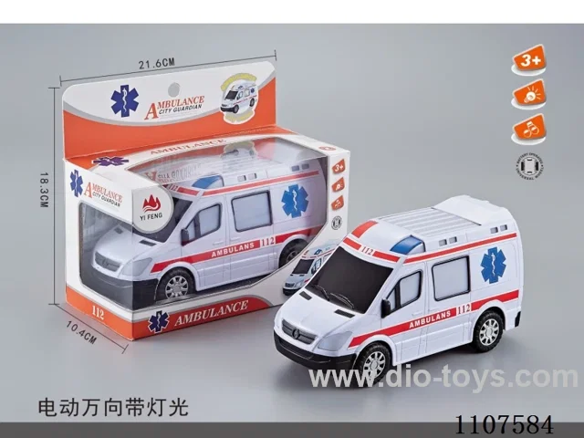 Electric universal emergency vehicle