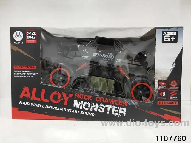 2.4G Alloy RC Car in window box