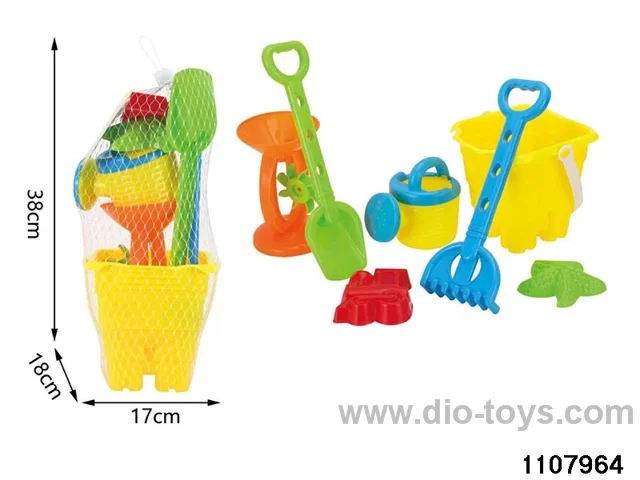 Beach Bucket Set in Net bag