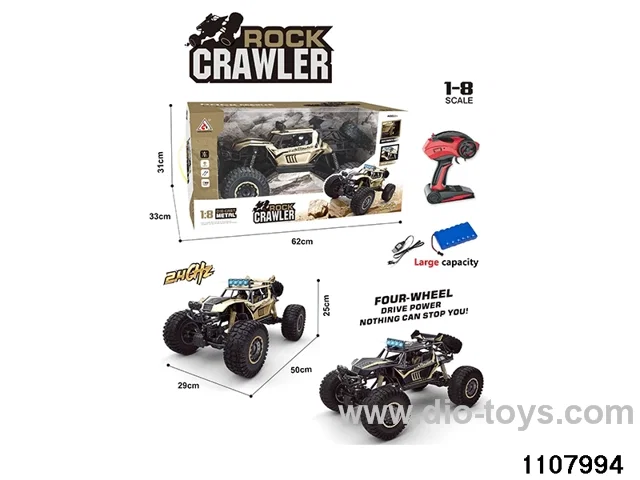 1:8 Alloy Climbing Car in window box