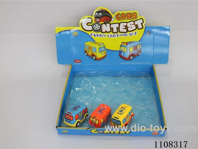 pull back bus