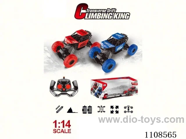 1:14 All-terrain climbing off-road Alloy car (battery included)