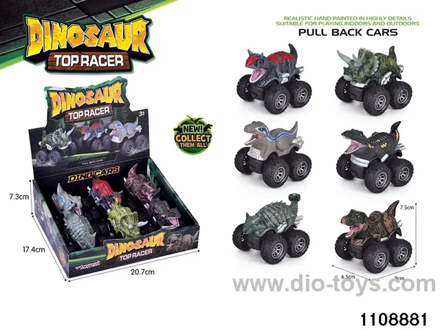 pull back Dinosaur Racing