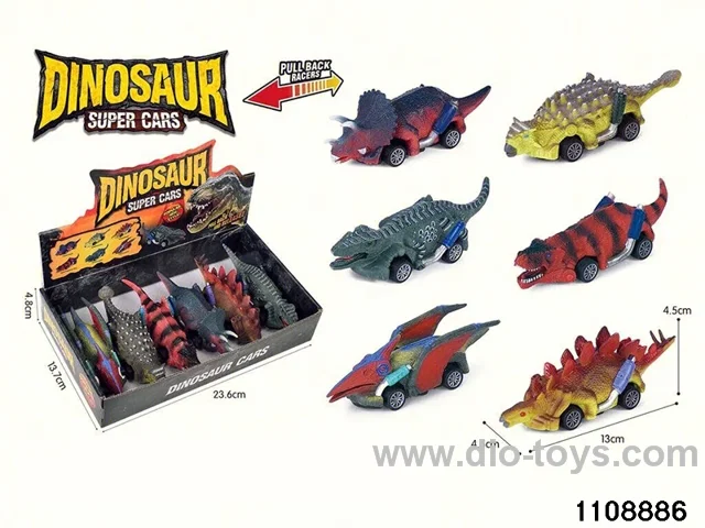 pull back Dinosaur Racing