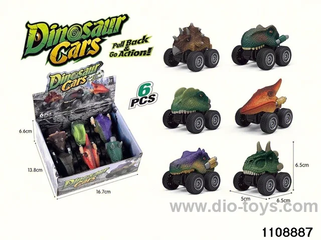pull back Dinosaur Racing