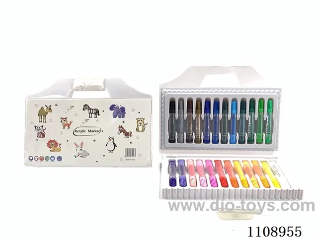 24PCS acrylic pens