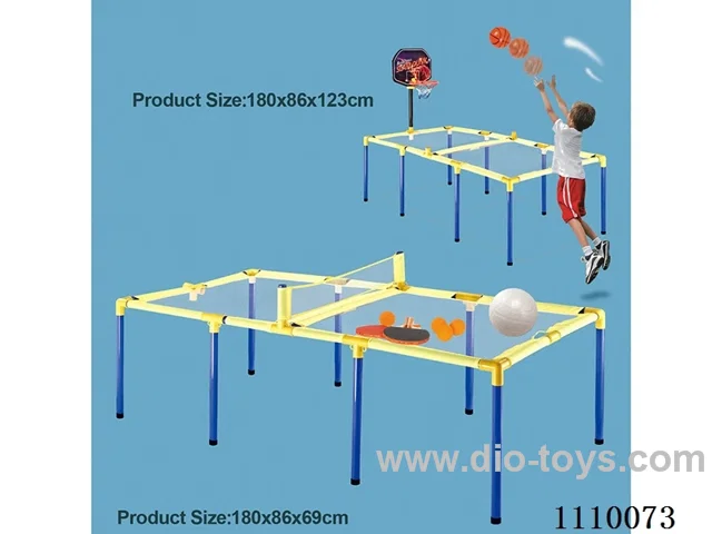 2in1 Table tennis game& Basketball