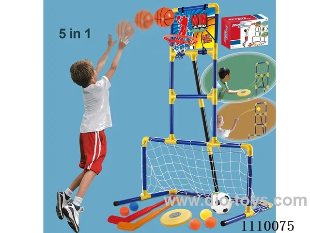 Five-in-one multifunctional sports set