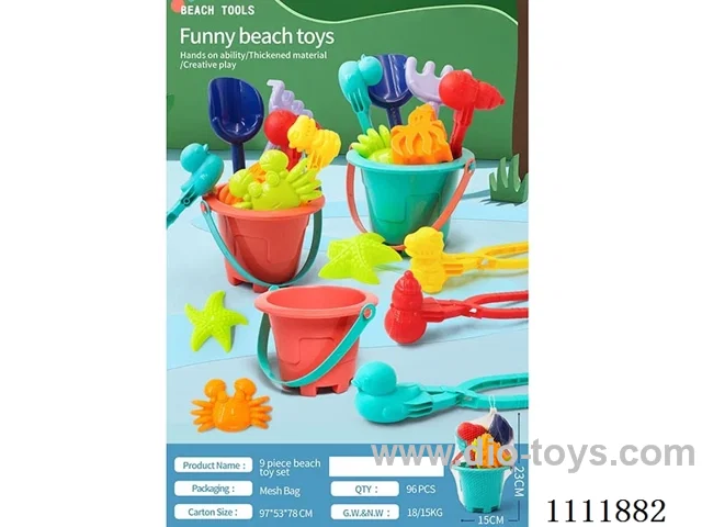 Beach toys 9 sets 2 mixed