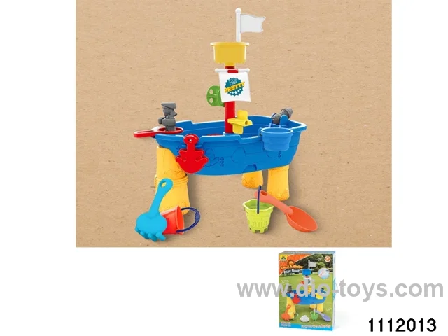 17pcs beach boat